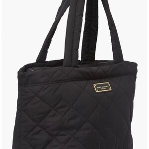Marc Jacobs Black Quilted Tote Bag